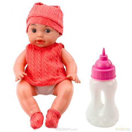 Lalka bobas z butelką 30 cm