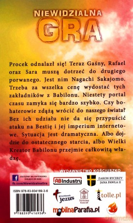 Niewidzialna gra. Część III. Zakładnicy [KSIĄŻKA]