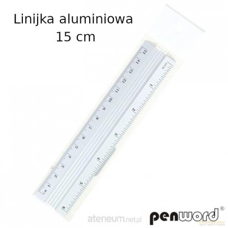 Linijka aluminiowa 15 cm