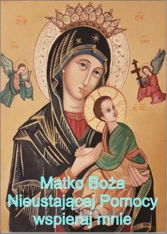 Magnes na lodówkę - Matka Boska Nieustającej...