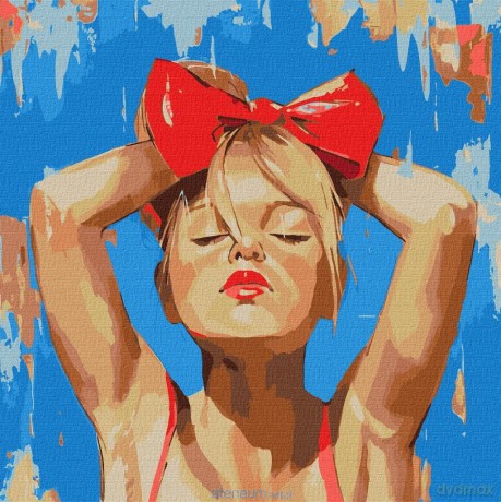 Malowania po numerach - Młodość na zawsze 50x50 cm