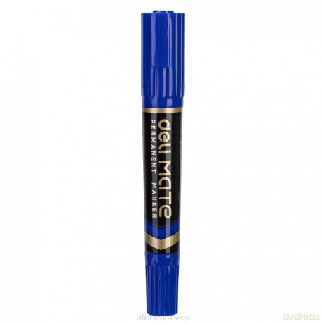 Marker permanentny dwustronny nieb (10szt)