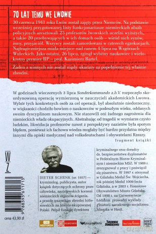 Noc morderców. Kaźń polskich profesorów we Lwowie i holokaust w Galicji Wschodniej - Dieter Schenk [KSIĄŻKA]
