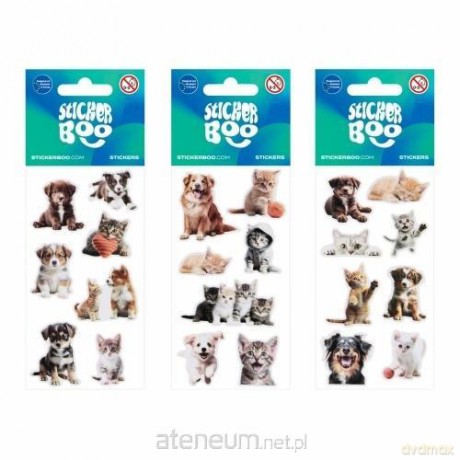 Naklejki Sticker BOO Zwierzęta Domowe mix