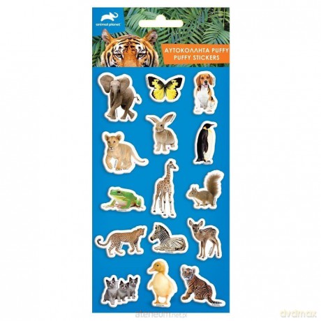 Naklejki wypukłe Animal Planet