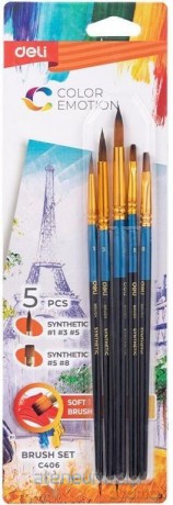 Pędzli Color Emotion 5szt