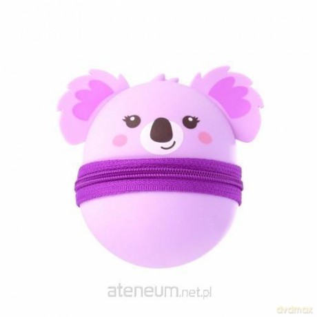Piórnik silikon 1zamek siatka Koala