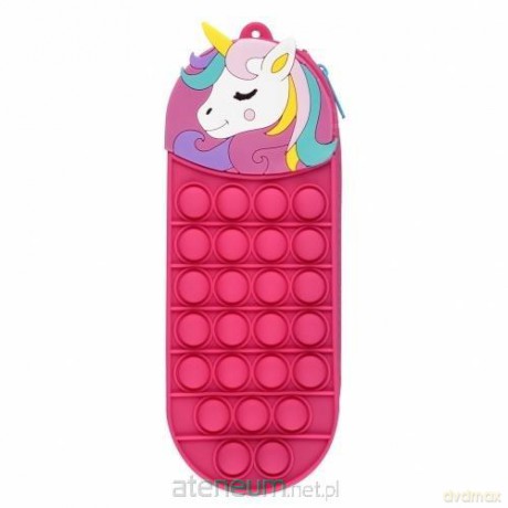 Piórnik silikon 1zamek Unicorn
