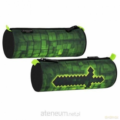 Piórnik tuba 1zamek Pixel