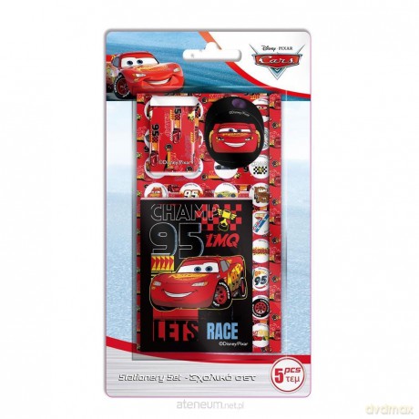 Przybory szkolne Cars 5el