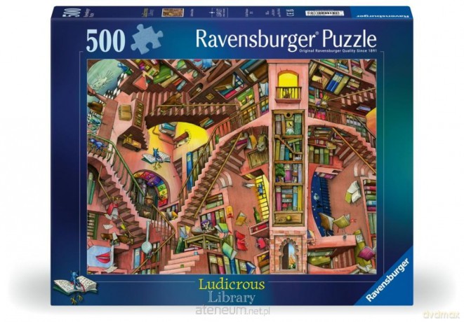 Puzzle 2D: Fantastyczna biblioteka 500el [PUZZLE]