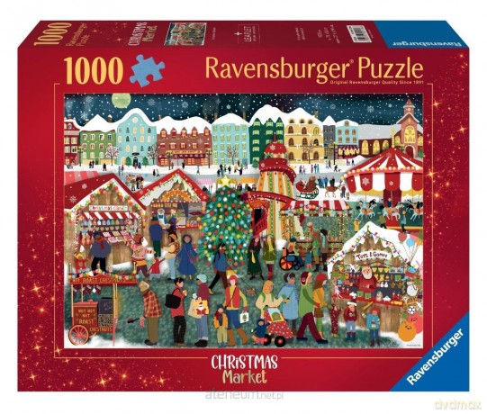 Puzzle 2D: Jarmark Świąteczny 1000el [PUZZLE]