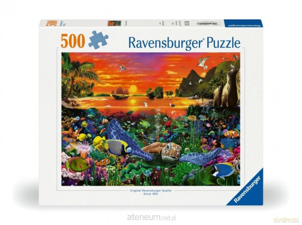 Puzzle 2D: Morski świat 500el [PUZZLE]