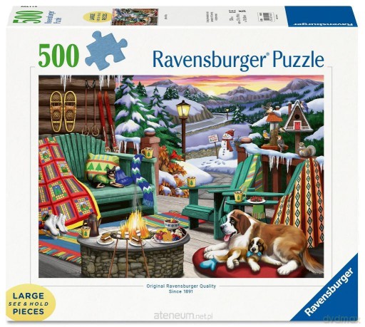 Puzzle 2D: Zimowy klimat 500el [PUZZLE]