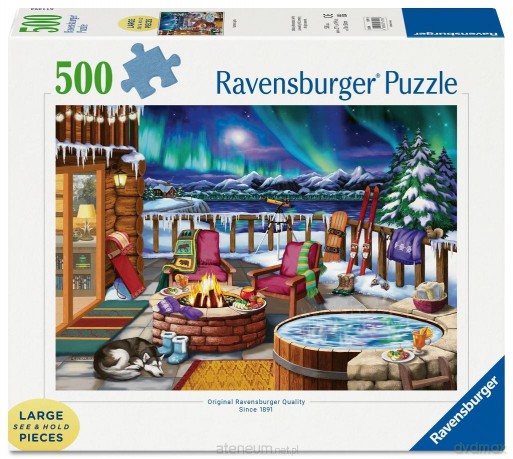 Puzzle 2D: Zorza polarna 500el [PUZZLE]