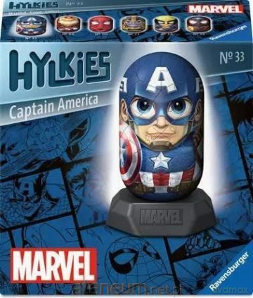Puzzle 3D Hylkies: Captain America [PUZZLE]