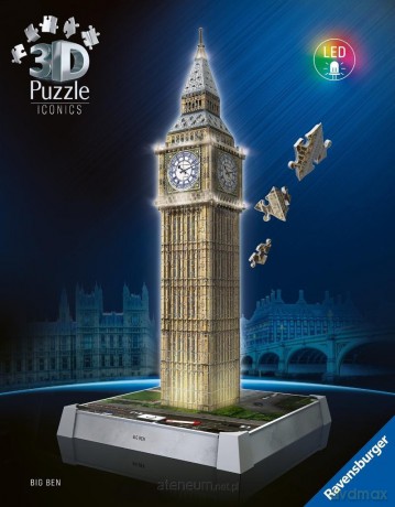 Puzzle 3D Iconics Big Ben [PUZZLE]