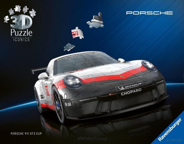 Puzzle 3D Iconics Porsche 911 GT3 Cup 108el [PUZZLE]