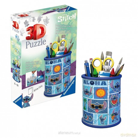 Puzzle 3D: Przybornik Disney Stitch [PUZZLE]