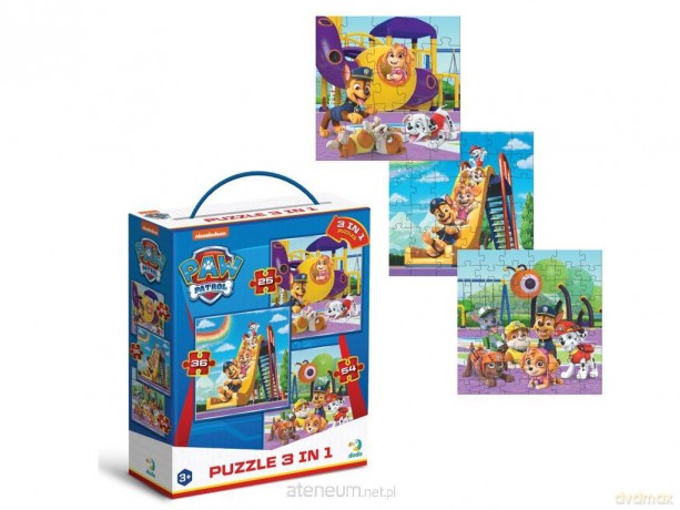 Puzzle 3w1 Psi Patrol The playground [PUZZLE]