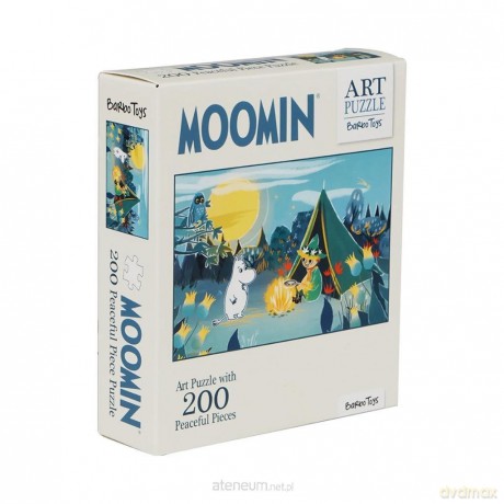Puzzle artystyczne Muminki niebiskie 200el [PUZZLE]