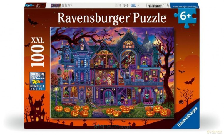 Puzzle dla dzieci 2D: Dom strachów 100el [PUZZLE]