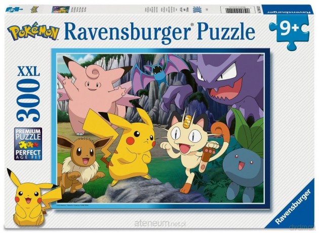 Puzzle dla dzieci 2D: Pokemon 300el [PUZZLE]