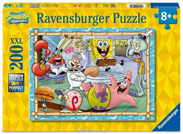 Puzzle dla dzieci 2D: Sponge Bob 200el [PUZZLE]