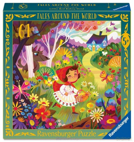 Puzzle dla dzieci: Czerwony Kapturek 64el [PUZZLE]