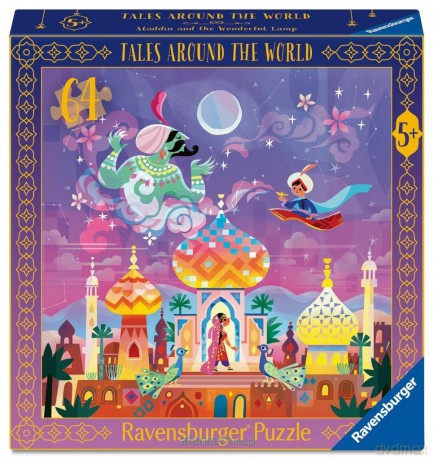 Puzzle dla dzieci: Magiczna lampa Alladyna 64el [PUZZLE]