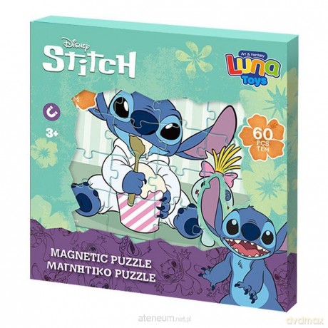 Puzzle magnetyczne Lilo&Stitch 60el [PUZZLE]