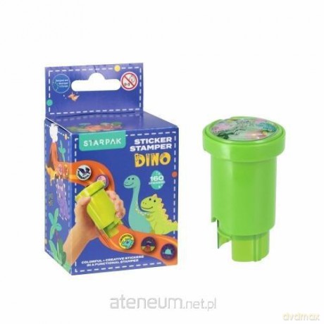Stempel z naklejkami Dino