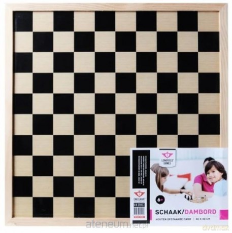 Szachownica drewniana 40x40 cm [GRA PLANSZOWA]