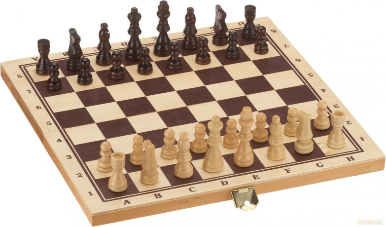 Szachy Backgammon drewniane [GRA PLANSZOWA]