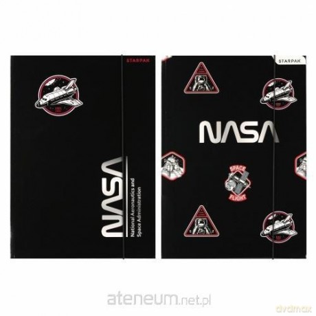 Teczka z gumką A4 Nasa mix