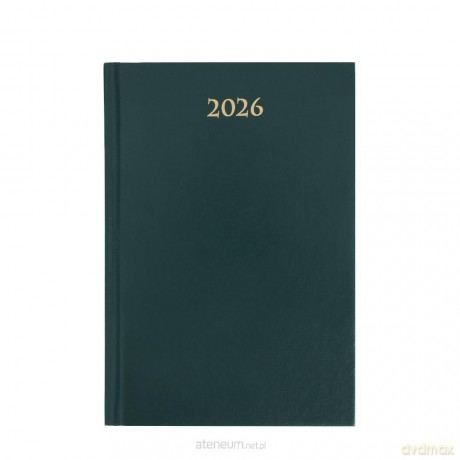 Terminarz 2026 dzienny A5 Divas zielony [KALENDARZ]