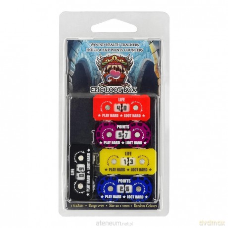 Trackers Counters Range 0-99 20x41mm Random Colour [GRA]