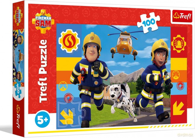 TREFL 100 el. Zawsze pomocny Strażak Sam [PUZZLE]