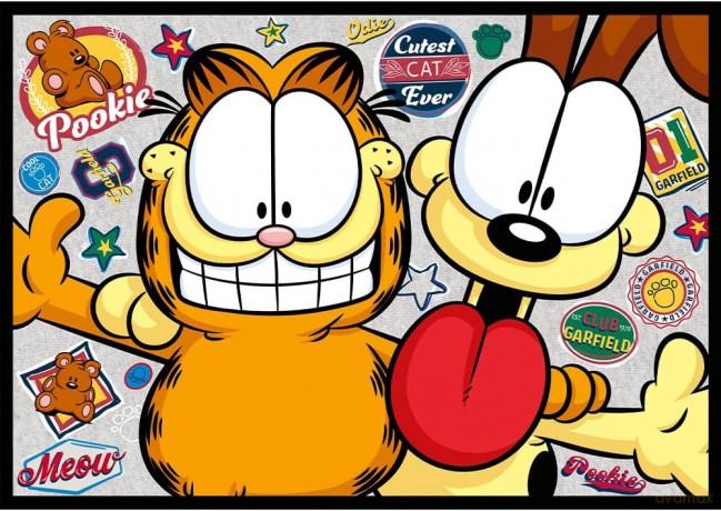 TREFL 4x250 el. Garfield nie lubi poniedziałków [PUZZLE]