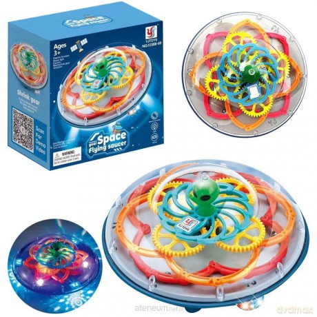 Ufo na baterie b&go światło i dźwięk [GRA]