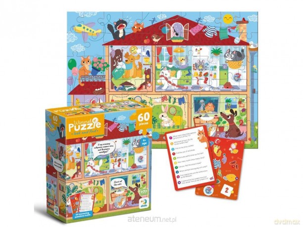 Wimmelpuzzle 60 el. Pets at home [PUZZLE]