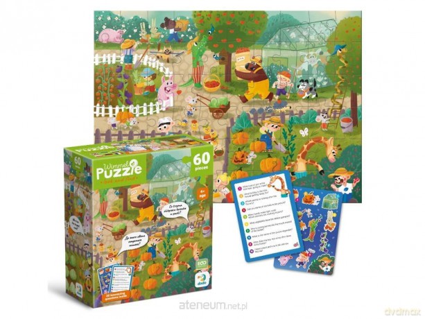 Wimmelpuzzle 60 el. Summer in the village [PUZZLE]