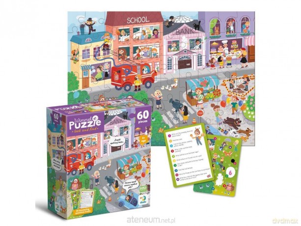 Wimmelpuzzle 60 el. The town of professions [PUZZLE]
