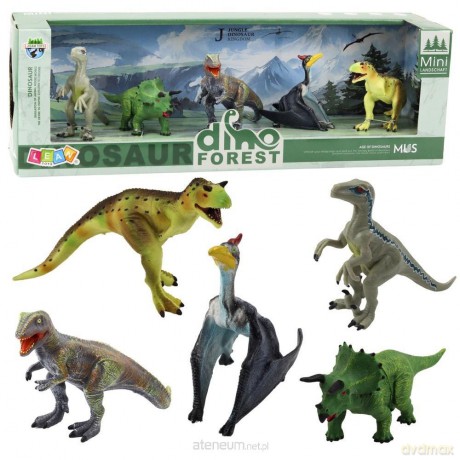 Zestaw dinozaurów 5el