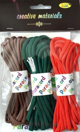 Zestaw paracord 2,8mb 3 kolory