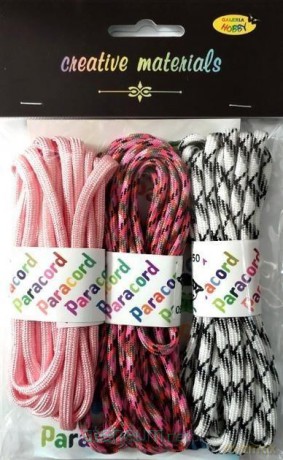 Zestaw paracord 8mb 3 kolory