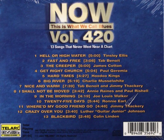 Now This Is What We Call Blues (Digipack) [CD]