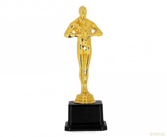 Złota statuetka Winner award 21 cm