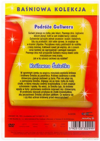 Podróże Guliwera / Królewna Śnieżka [DVD]