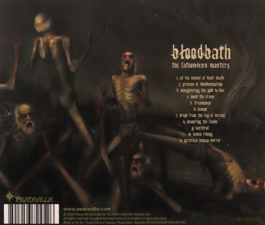 Bloodbath: The Fathomless Mastery [CD]